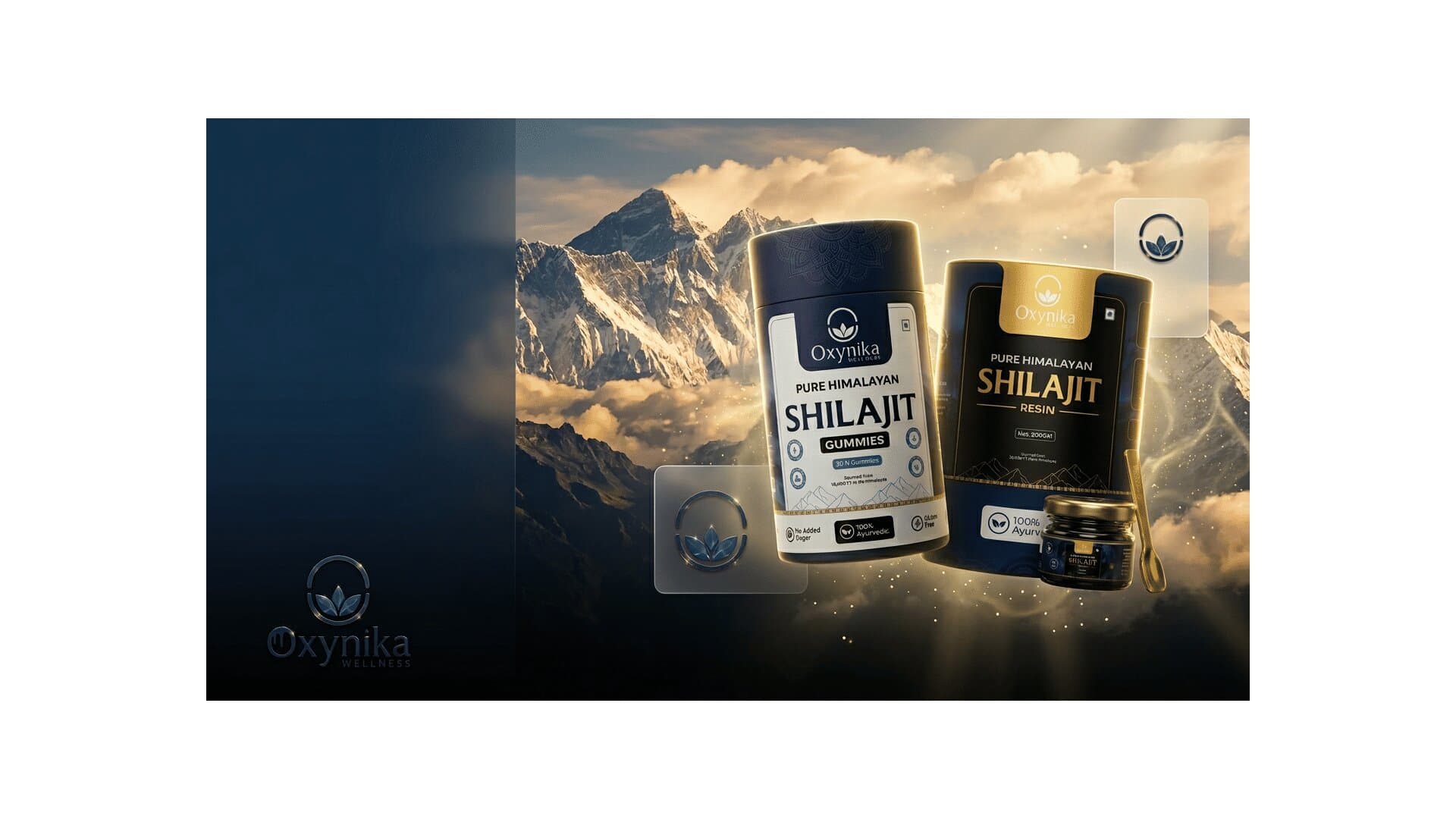 Premium Himalayan Shilajit by Oxynika Wellness